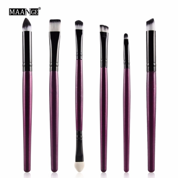 6pc Professional-Quality Cosmetic Brush Set - Picture 1 of 2